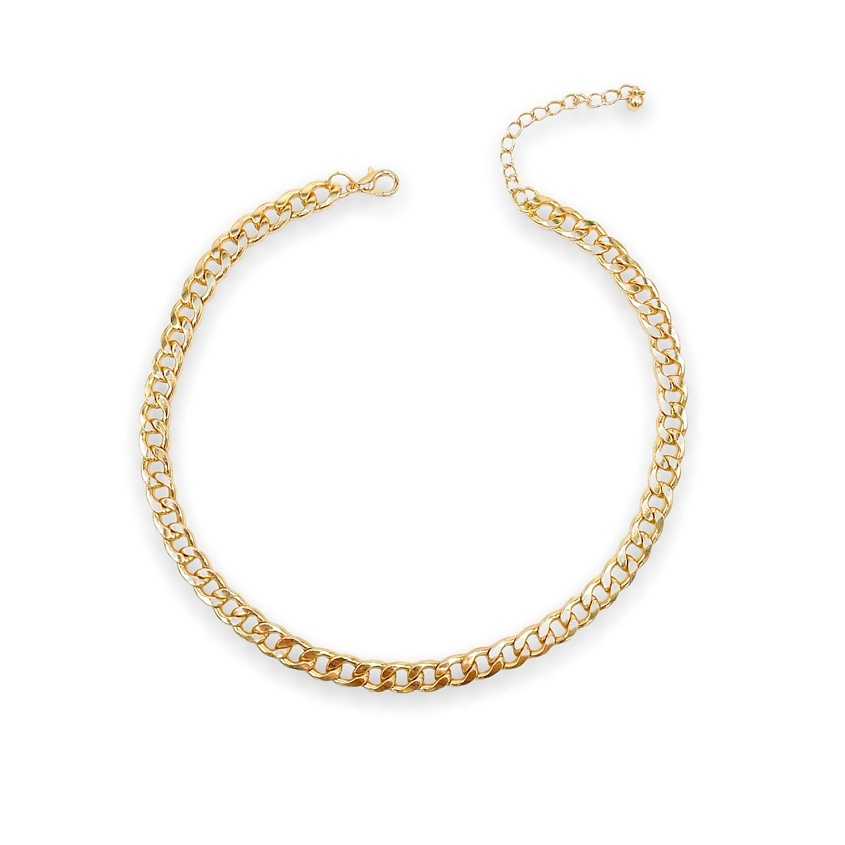 Изображение товара Колье FOROSTINA.K Классика Gold из хирургической стали для женщин