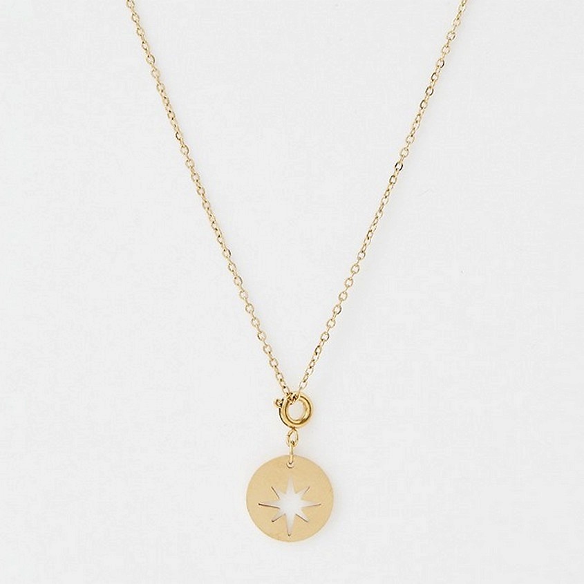Изображение товара PABUR Колье MOON Золотой женское украшение стильное аксессуар