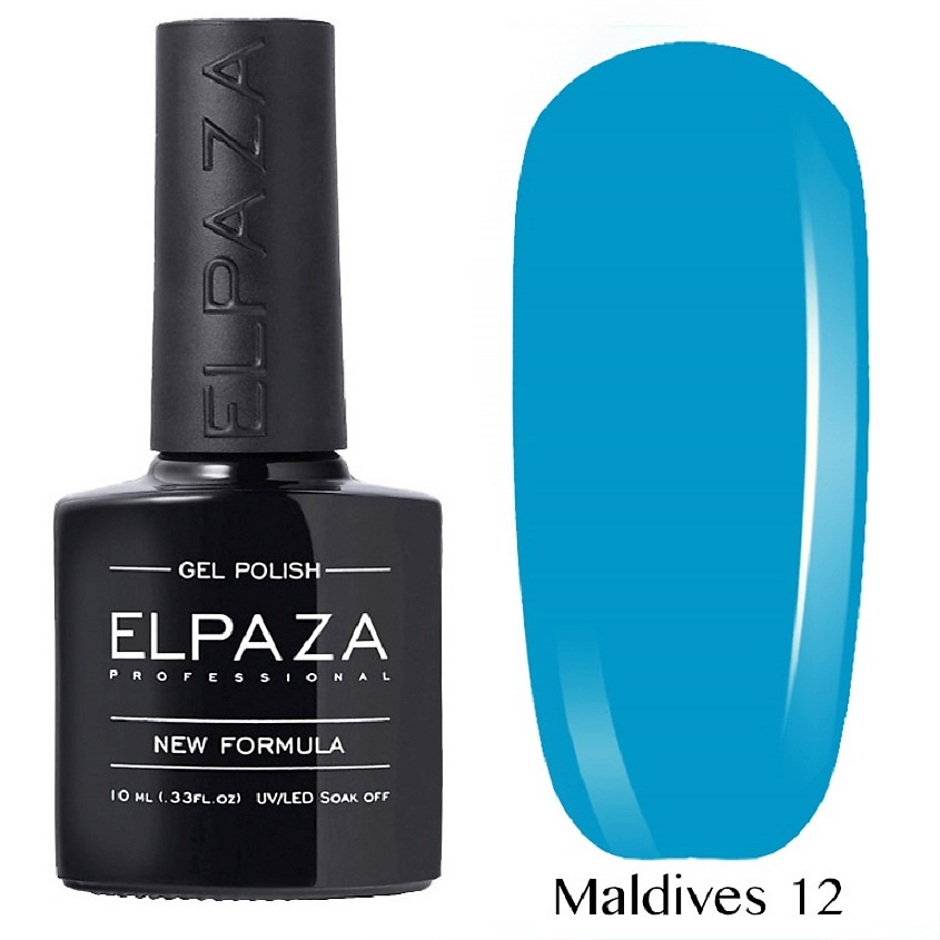 Изображение товара ELPAZA PROFESSIONAL Гель-лак для ногтей MALDIVES, 012