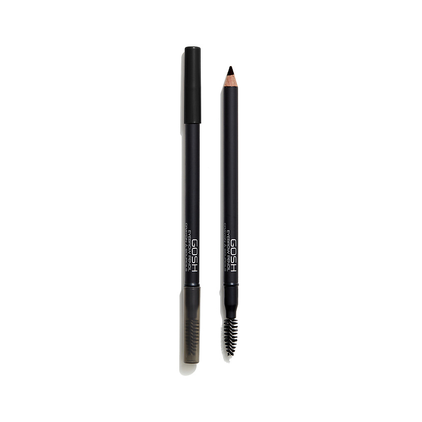 Изображение товара Карандаш для бровей GOSH Eyebrow Pencil Soft Black 1,2 г для точной коррекции