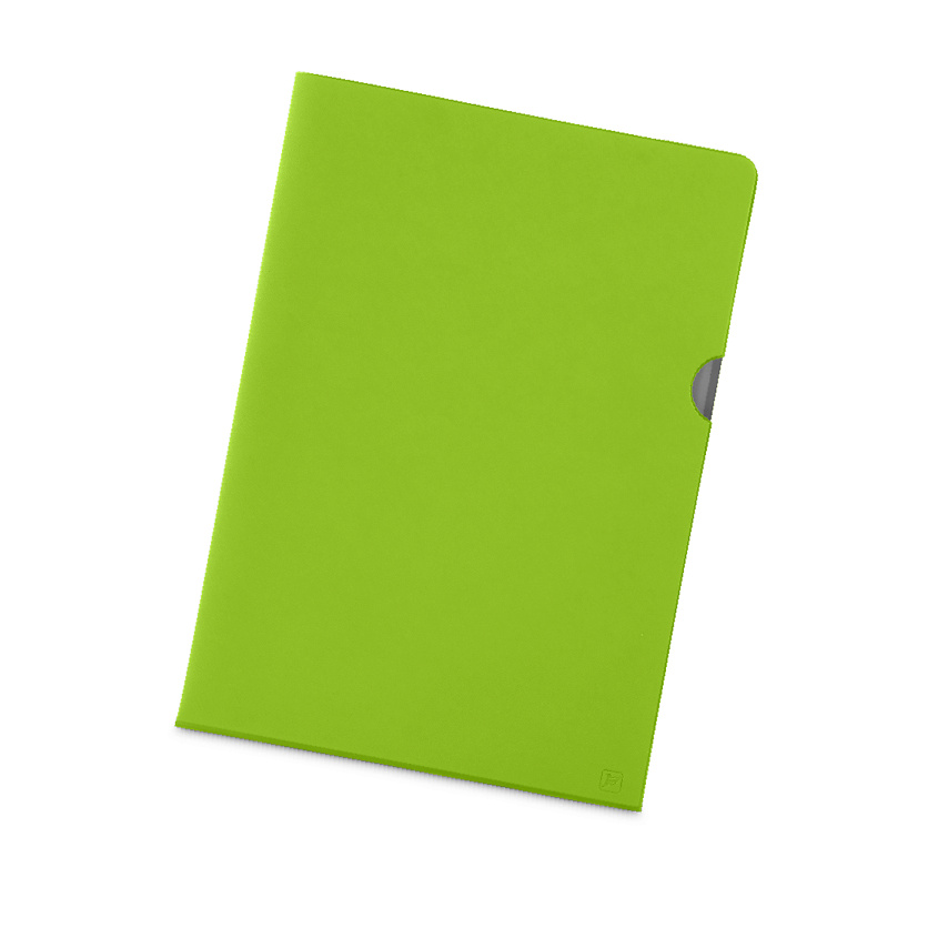Изображение товара Папка-уголок из экокожи FLEXPOCKET, зеленая для документов