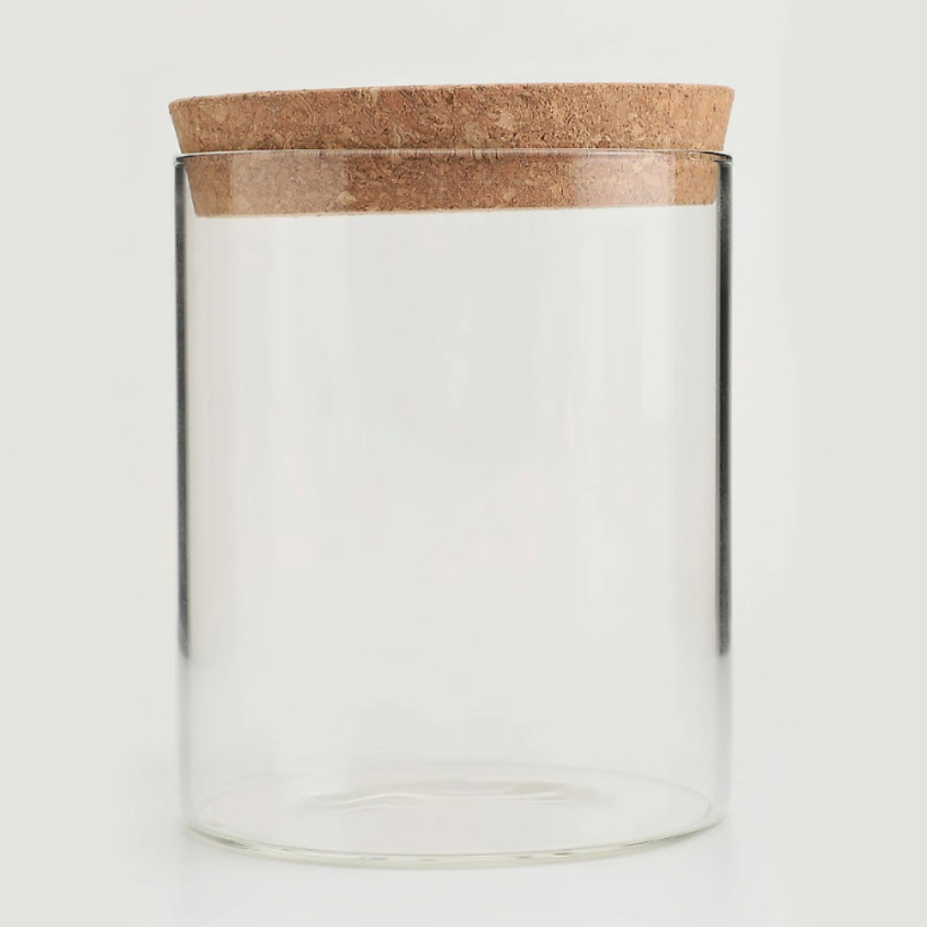 Изображение товара KIMBERLY Банка для хранения с крышкой пробкой, 800 мл, Прозрачный