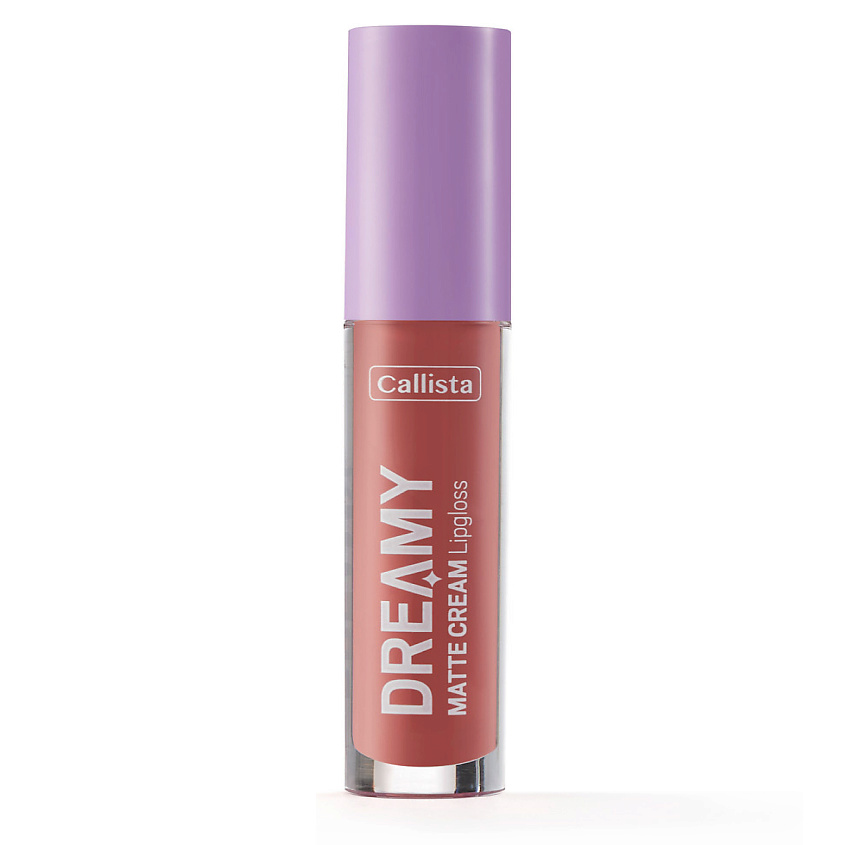 Изображение товара CALLISTA Блеск для губ матовый Dreamy Matte, № 208 Фронт Роу 4 мл