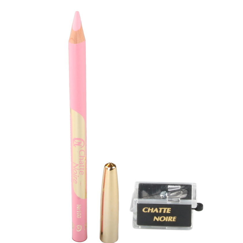 Изображение товара CHATTE NOIRE Набор Карандаш для губ & Точилка для карандаша, тон 417 светлый светло-сиреневый, 1 цвет