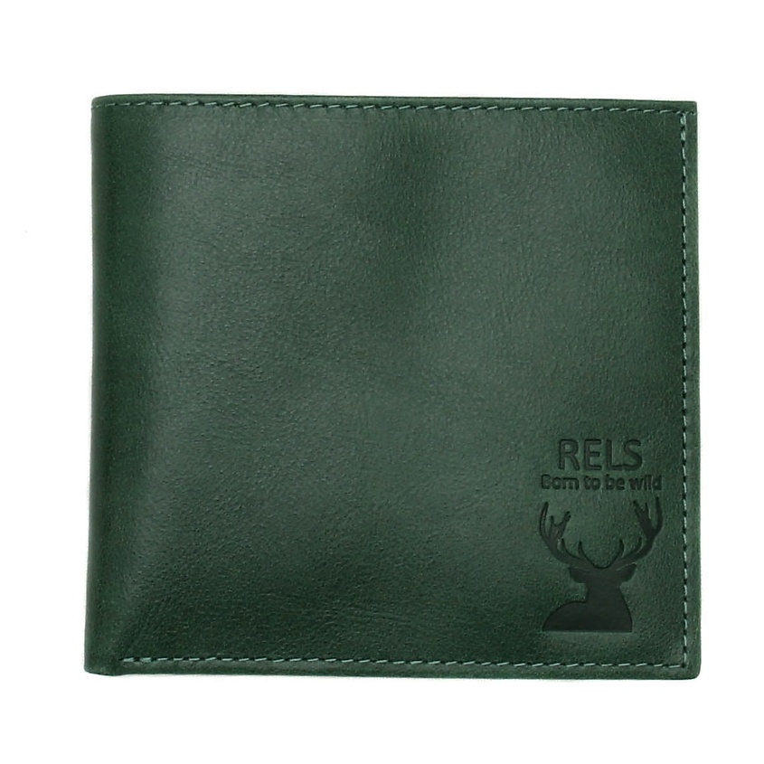 Изображение товара Классическое портмоне Fargo Wild из натуральной кожи для женщин Зеленое