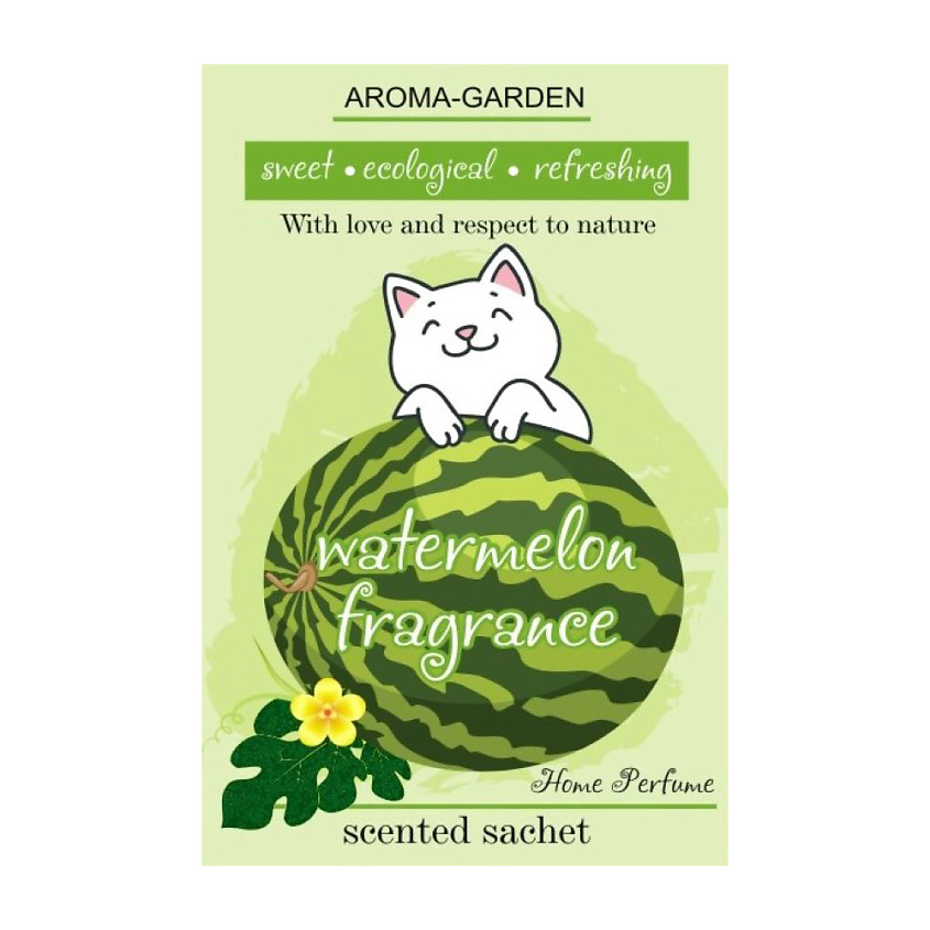 Изображение товара АРОМАТИЗАТОР-САШЕ SWETNESS АРБУЗ 1 ШТ. Ароматический освежитель для дома и авто Изображение товара АРОМАТИЗАТОР-САШЕ SWETNESS АРБУЗ 1 ШТ. Ароматический освежитель для дома и авто
