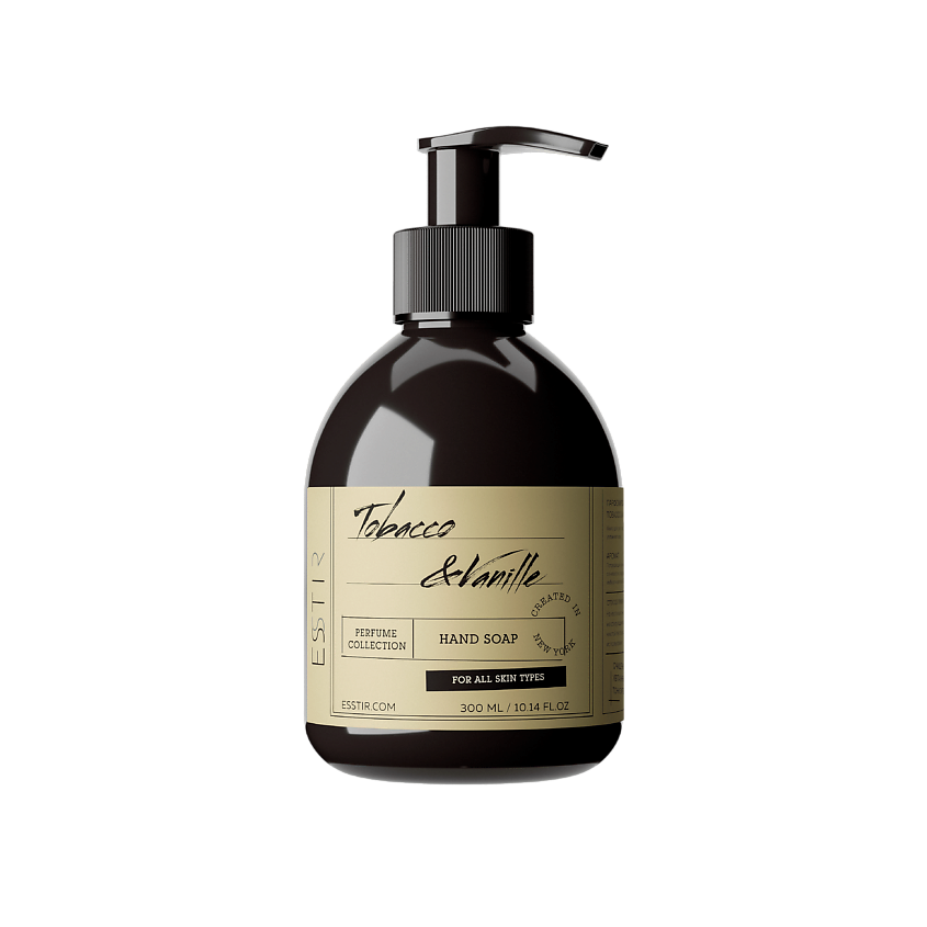 Изображение товара ESSTIR Жидкое мыло для рук Tobacco&Vanille, 300 мл