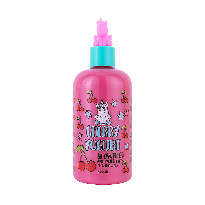 Изображение товара UNICORNS APPROVE Гель для душа Вишневый йогурт Cherry Yogurt Shower Gel, 300 мл
