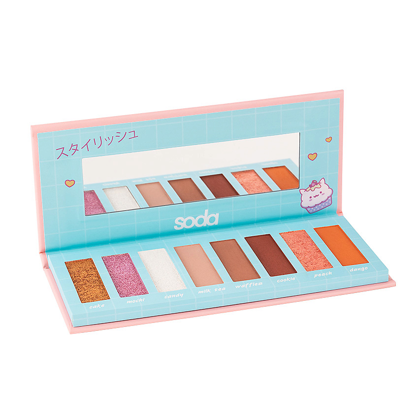 Изображение товара SODA Палетка теней #mangaeyes STYLISH, STYLISH, 12 г