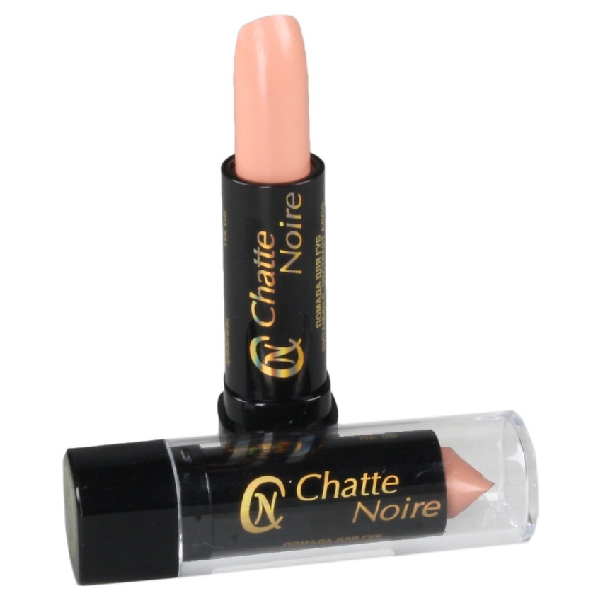 Изображение товара CHATTE NOIRE Помада для губ Beige, Светло-бежевая эмаль, тон К1.06, 4 цвет