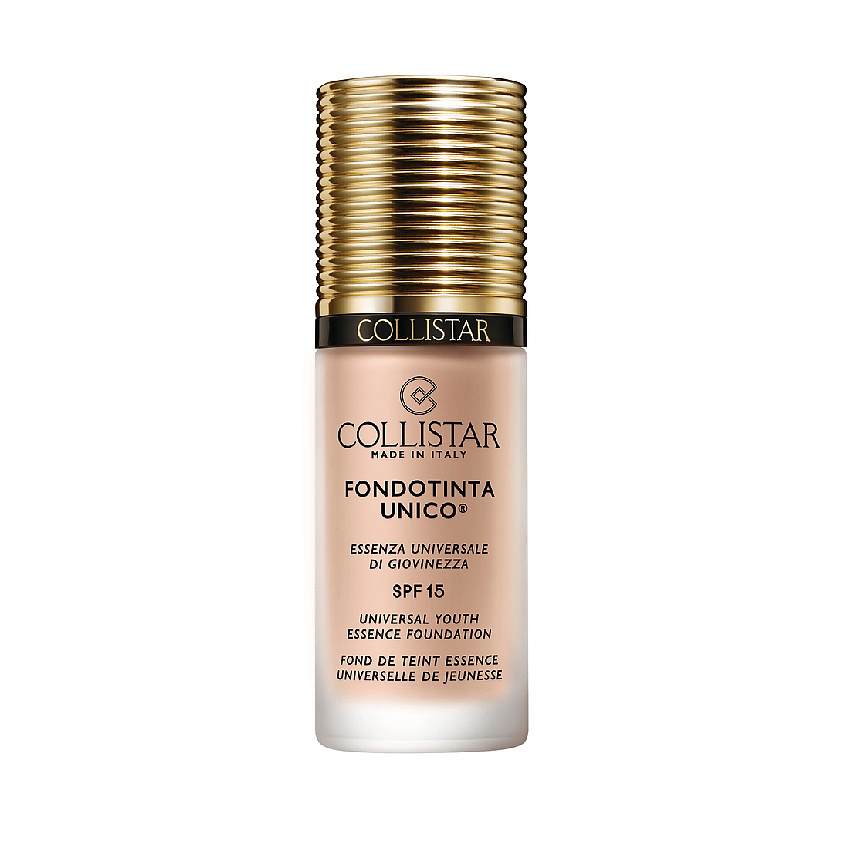 Изображение товара COLLISTAR Тональная основа для лица Unico SPF 15 Universal Youth Essence Foundation, № 1R rose ivory, 30 мл