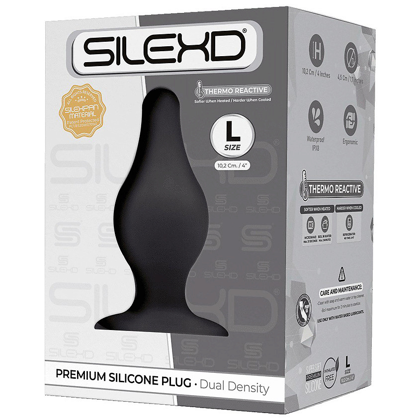 Изображение товара Большая анальная пробка SILEXD Model 2 с уникальной формулой SILEXPAN