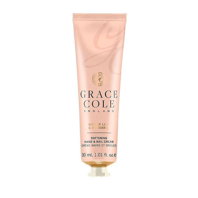Изображение товара Крем для рук GRACE COLE Ginger Lily & Mandarin 30 мл увлажнение и аромат