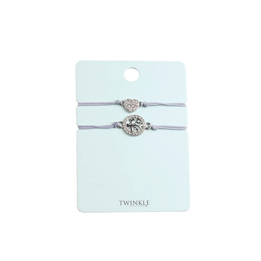 Изображение товара Набор браслетов Shiny от Twinkle для женщин 2 шт стильное украшение