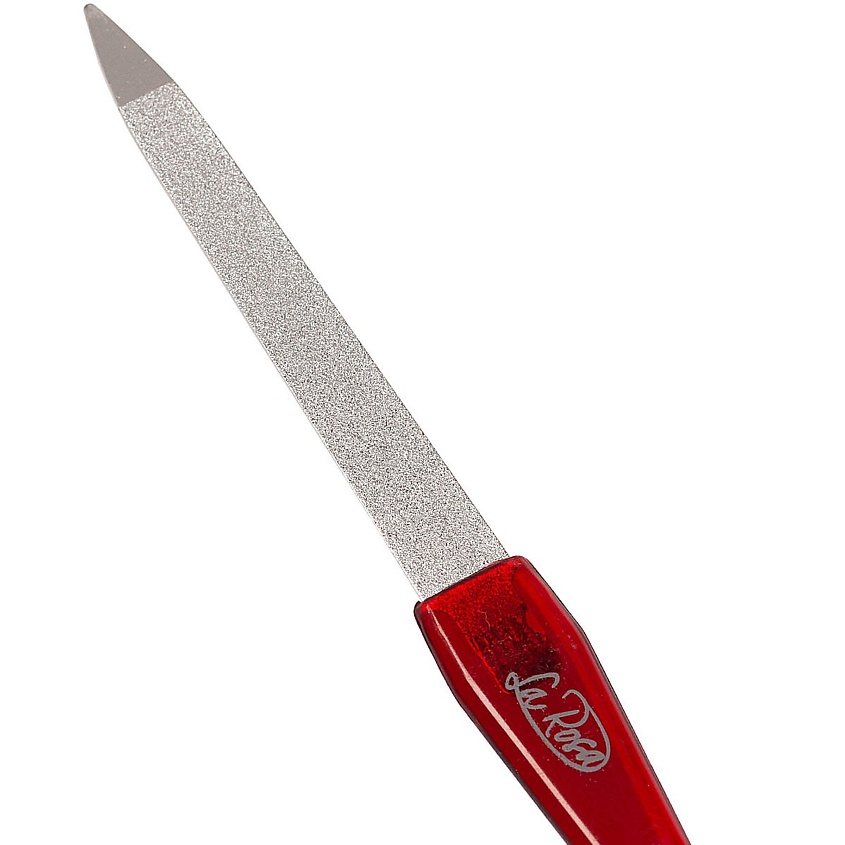 Изображение товара LA ROSA Пилка металлическая для ногтей коричневая 15 см