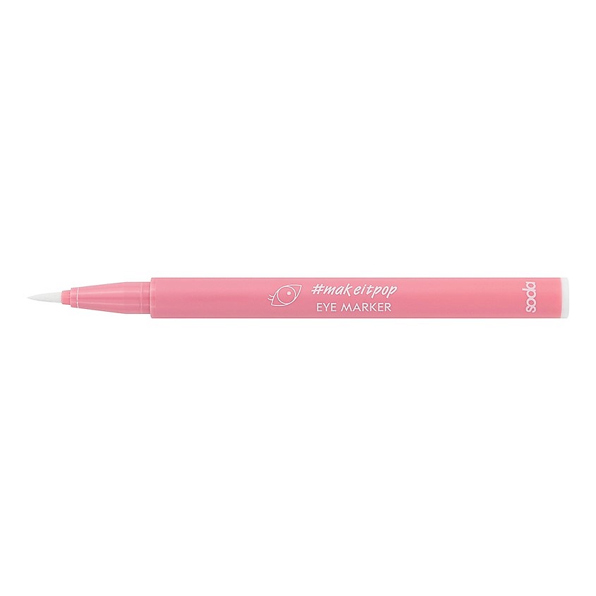 Изображение товара SODA EYE MARKER #makeitpop Подводка-маркер для глаз, 110 PURE SNOWFLAKE, 0,5 г