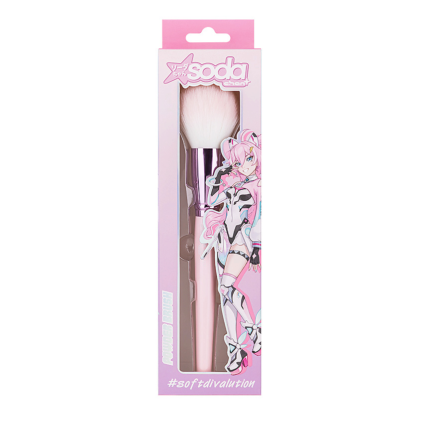 Изображение товара SODA Chan Кисть для пудры #softdivalution, 1 шт.