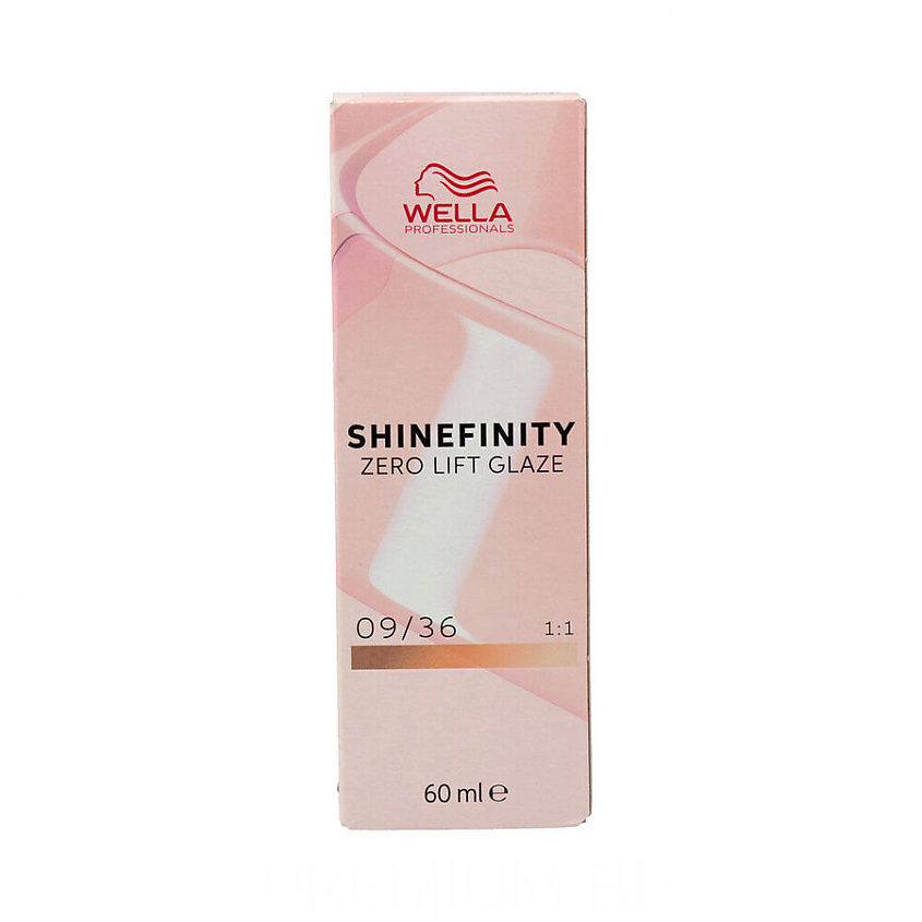 Изображение товара WELLA PROFESSIONALS Перманентная краска Shinefinity color, Nº 09/36, 60