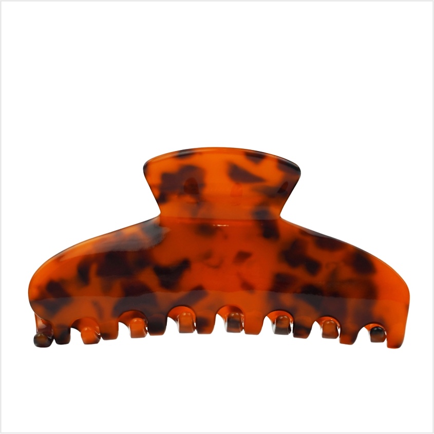 Изображение товара Краб для волос ASSORO красный, биоразлагаемый ручной работы, универсальный аксессуар