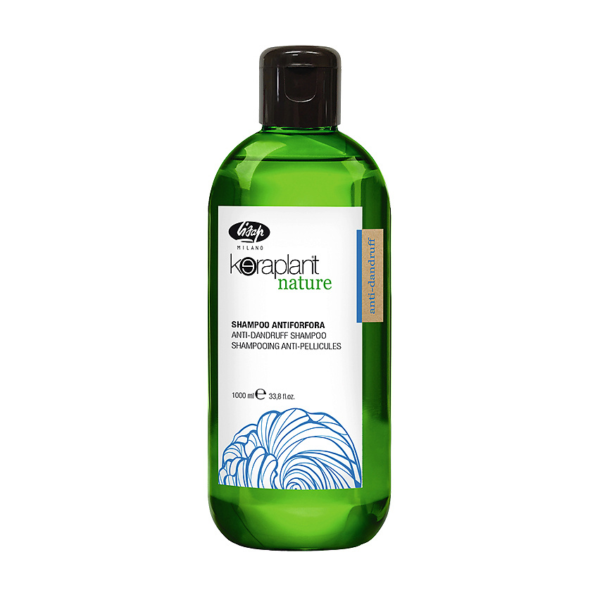 Изображение товара LISAP Очищающий шампунь для волос против перхоти, 1000 мл