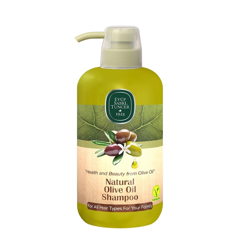 Изображение товара EYUP SABRI TUNCER Шампунь с маслом оливкового дерева Natural Olive Oil Shampoo, 600 мл