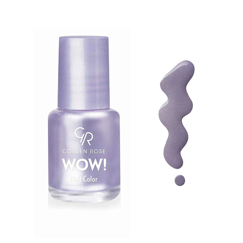 Изображение товара ГОЛДЕН РОЗ Лак для ногтей WOW! Nail Color Clear №77