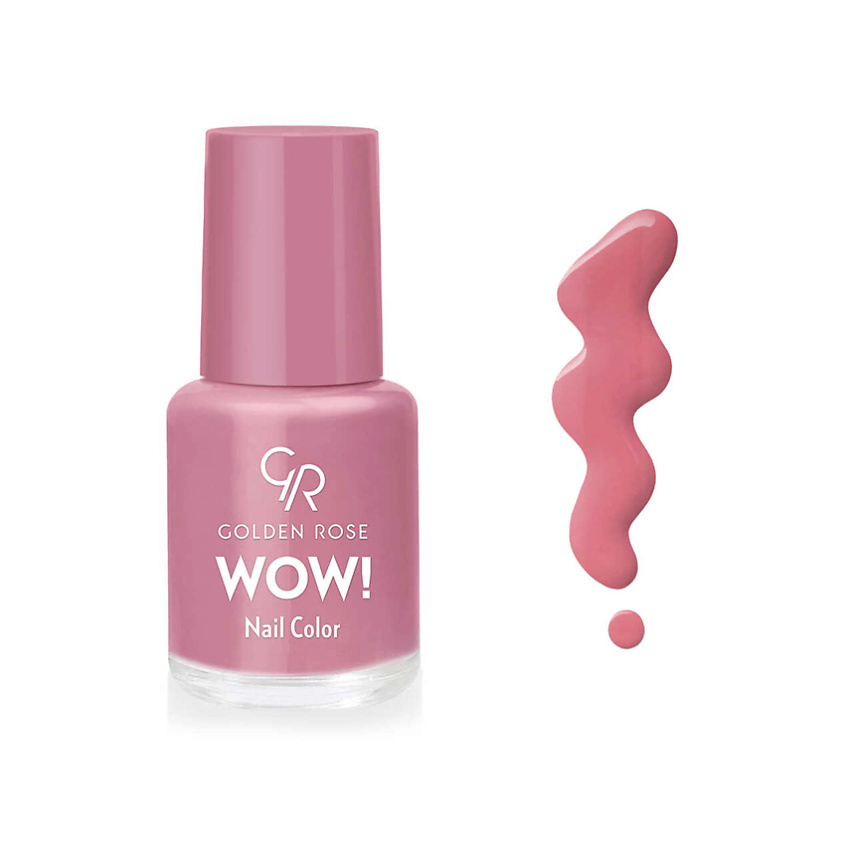 Изображение товара GOLDEN ROSE Лак для ногтей WOW! Nail Color Clear, №16