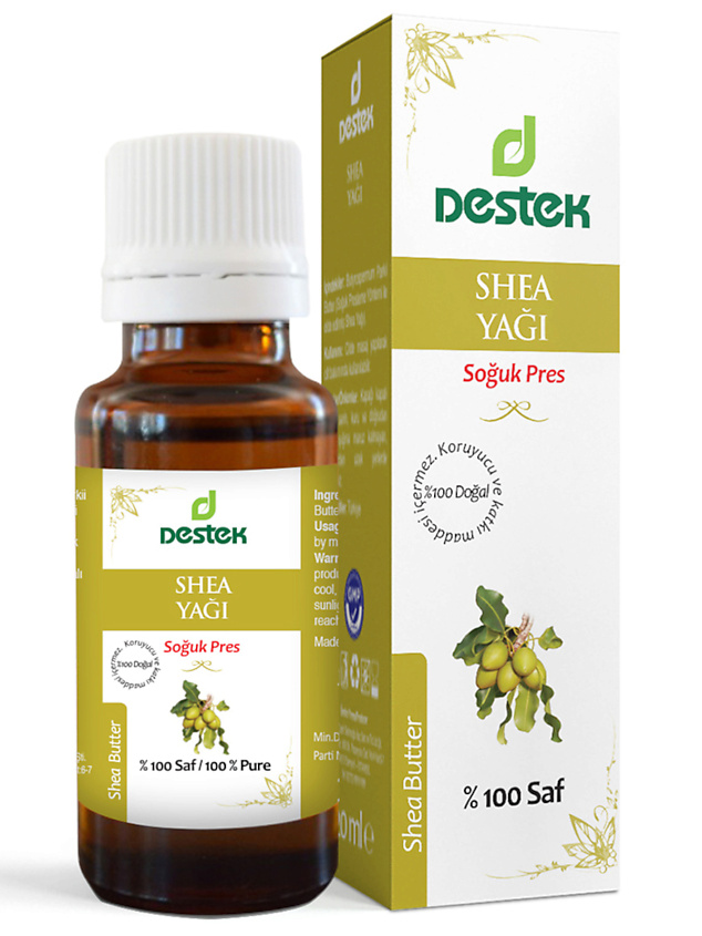 Изображение товара Масло Ши натуральное универсальное для лица тела волос и ногтей 20 мл