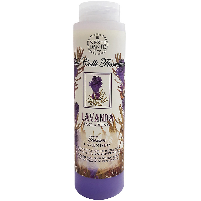 Изображение товара Гель для душа Nesti Dante Lavanda Relaxing 300 мл - природная чистота и аромат лаванды