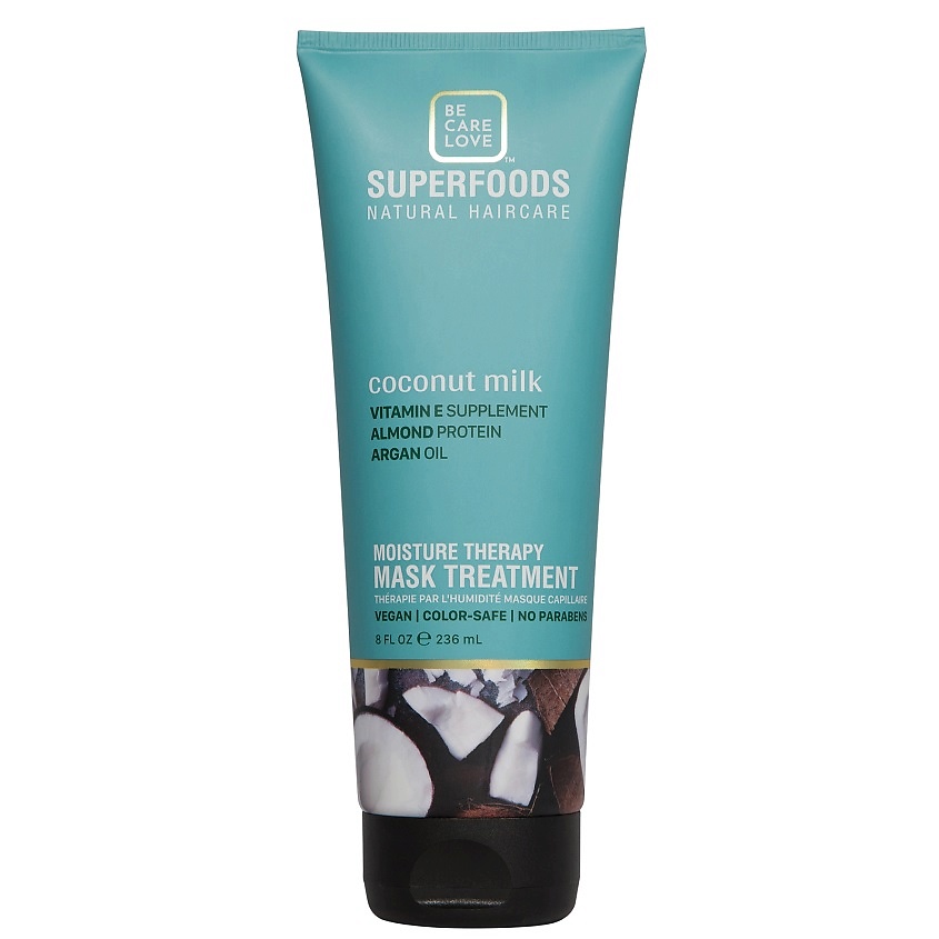 Изображение товара BE CARE LOVE Маска увлажняющая с кокосовым молоком Superfoods, 236 мл
