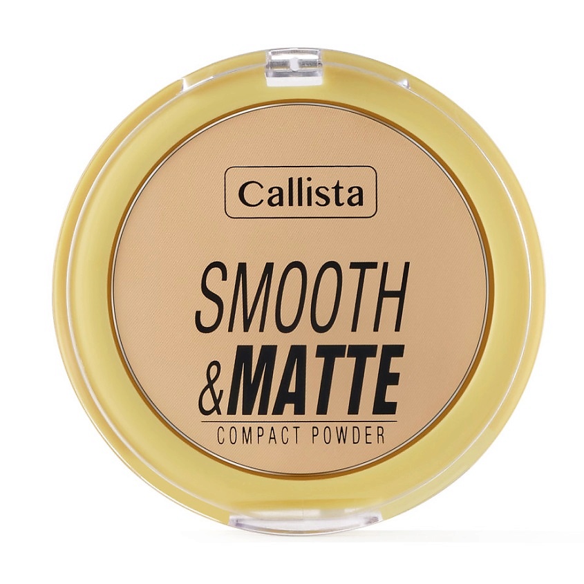 Изображение товара CALLISTA Пудра для лица компактная Smooth&Matte, № 10 Нэйчурал Беж 10 г