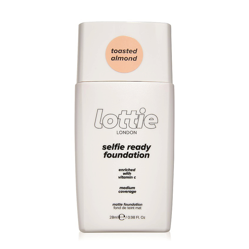 Изображение товара LOTTIE LONDON Матирующее тональное средство Selfie Ready, TOASTED ALMOND, 28 мл