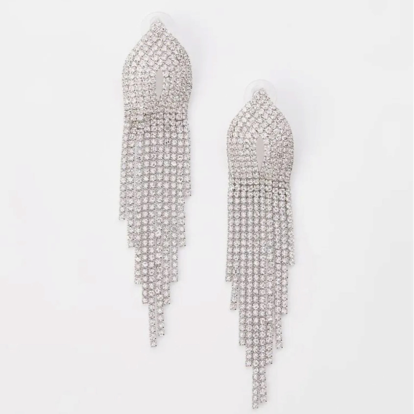 Изображение товара RUXARA Серьги шандельеры 272, цвет: Серебряный