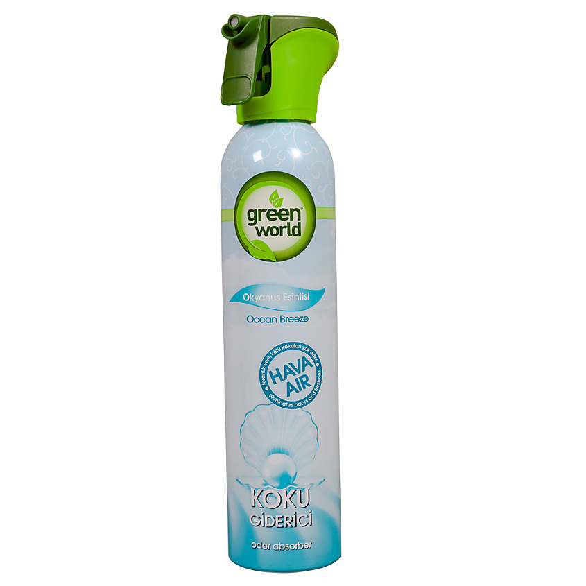 Изображение товара GREEN WORLD Освежитель воздуха с нейтрализацией запаха Бриз океана, 300 мл