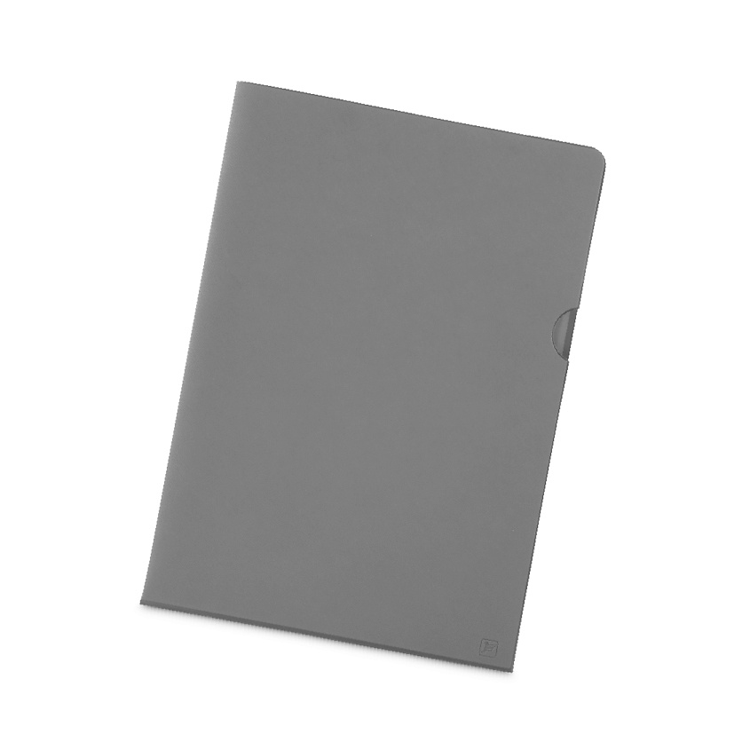 Изображение товара Папка-уголок из экокожи FLEXPOCKET серого цвета для документов