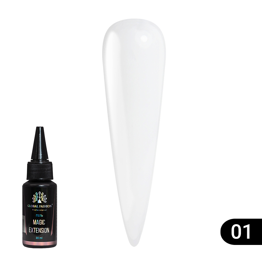 Изображение товара GLOBAL FASHION Гель Magic-Extension, №01