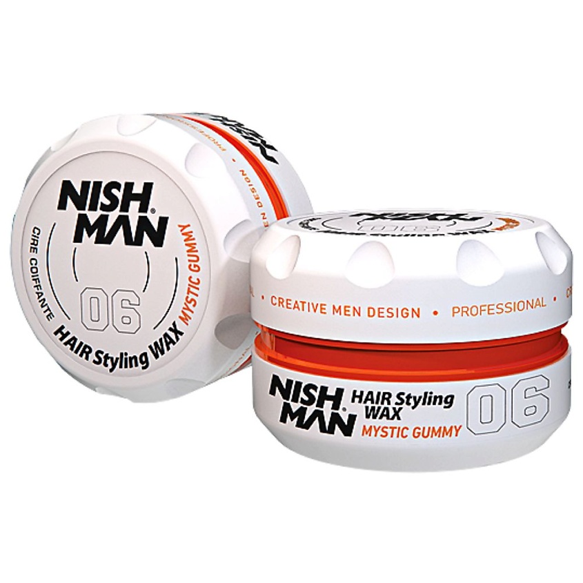 Изображение товара NISHMAN Воск для волос 06 MYSTIC GUMMY Персик, 100 мл