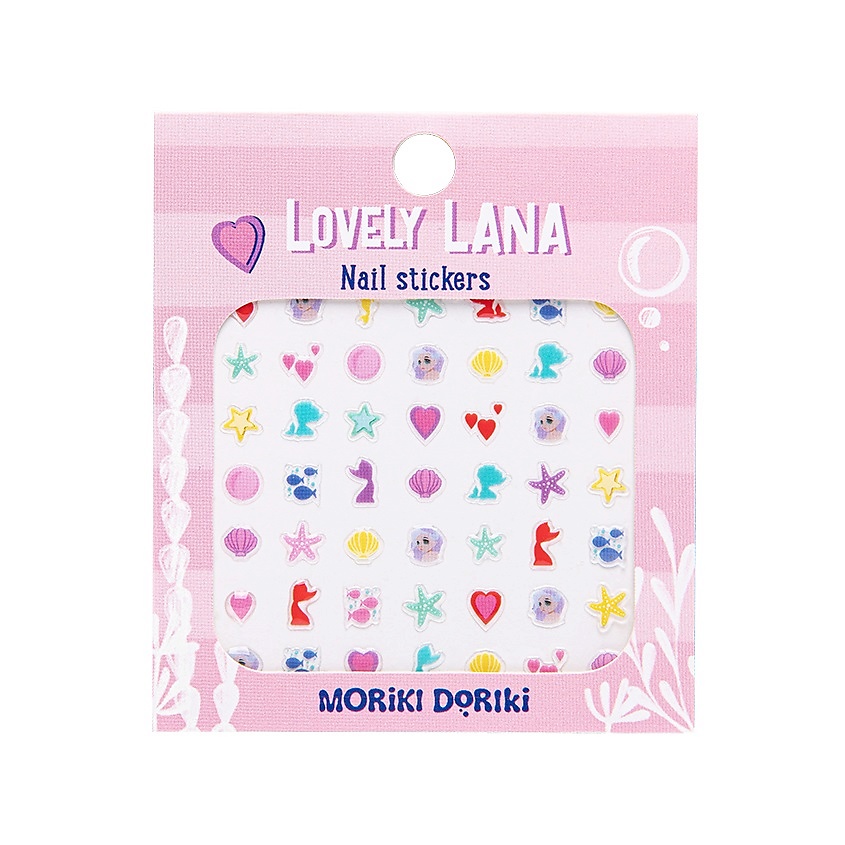 Изображение товара MORIKI DORIKI Наклейки на ногти Nail stickers LANA, 1 шт.