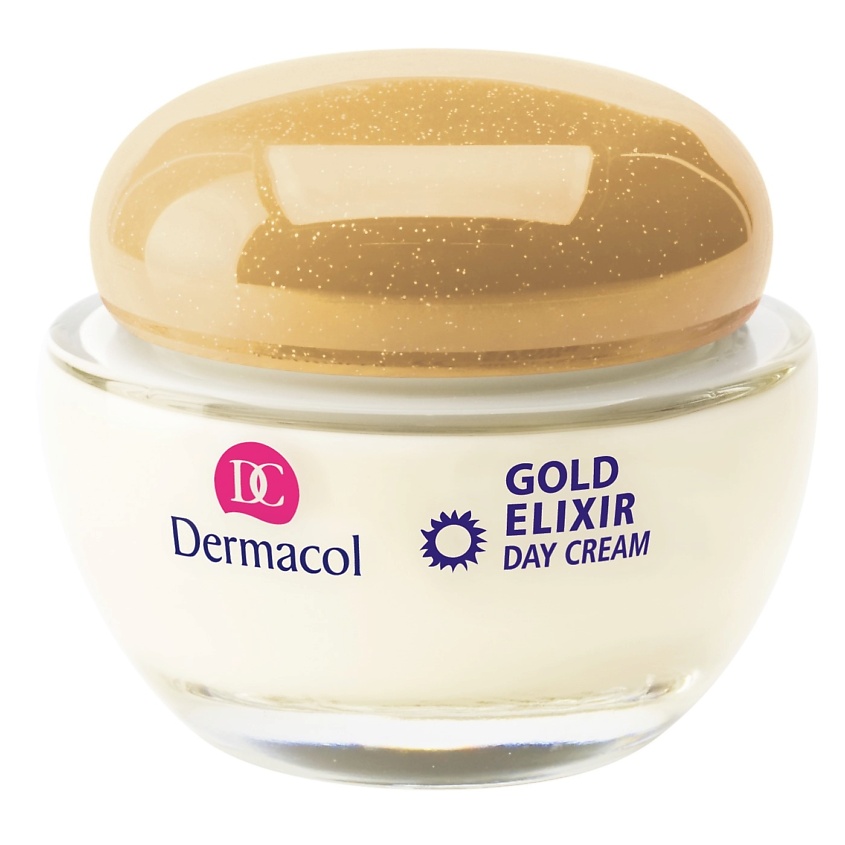 Изображение товара Дорогой дневной омолаживающий крем с экстрактом икры 50 мл Dermacol Gold Elixir