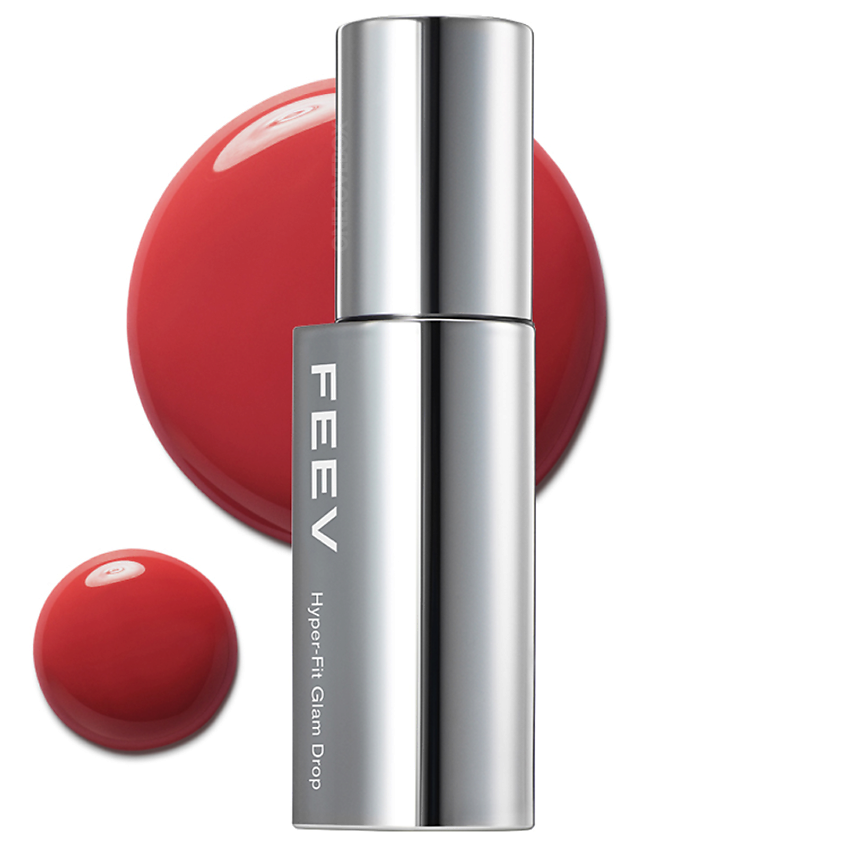 Изображение товара Глянцевый тинт с зеркальным блеском FEEV Hyper-fit Glam Drop Peach Morning
