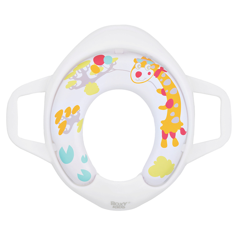 Изображение товара ROXY KIDS Сидение на унитаз с ручками, Желтый