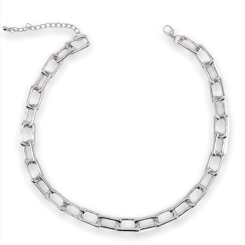 Изображение товара Колье Line от FOROSTINA.K в серебряном цвете регулируемая длина