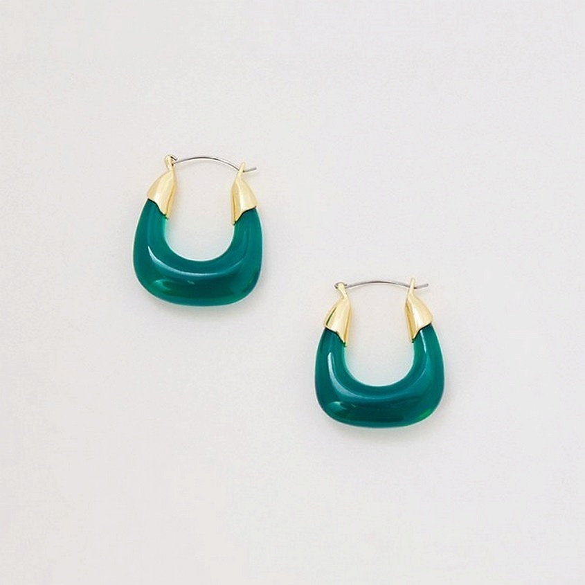 Изображение товара BOCCIOLO Серьги BITCH, Зеленый