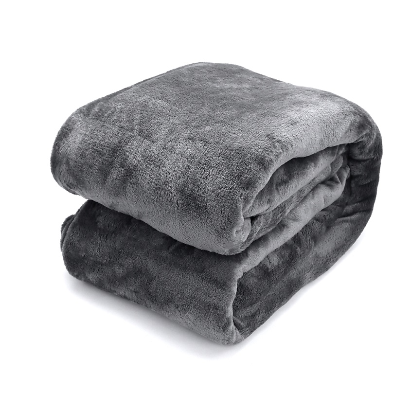 Изображение товара ND PLAY Плед велсофт Микс, Серый