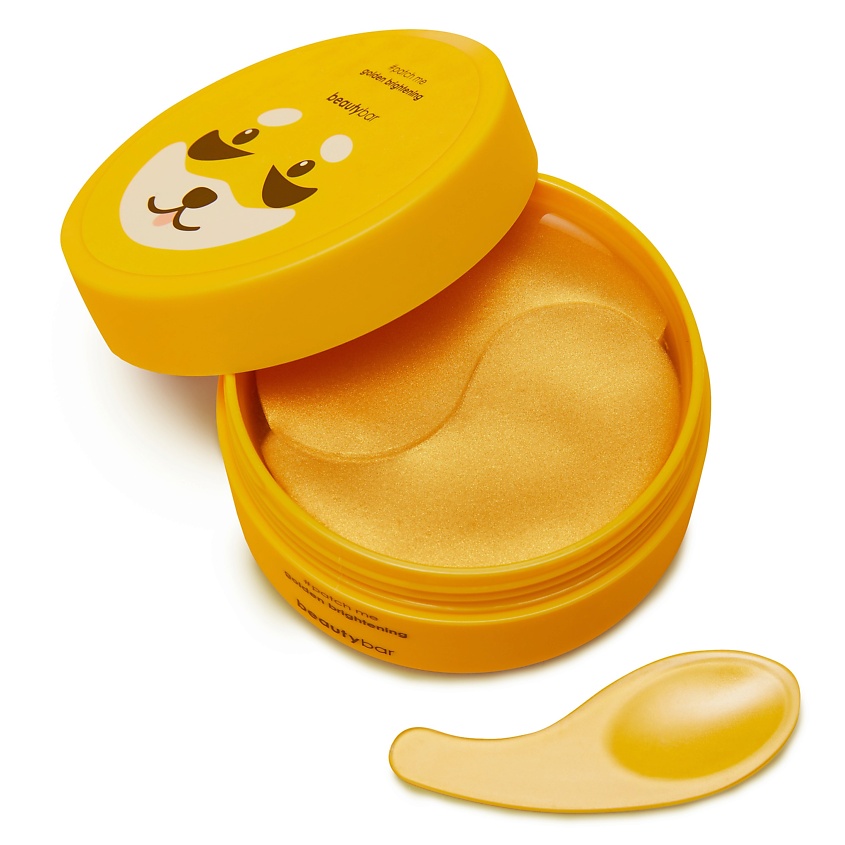 Изображение товара Гидрогелевые патчи для глаз с конжаком и золотым цветом 1 шт