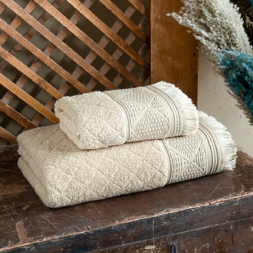 Изображение товара ARYA HOME COLLECTION Полотенце 50X90 Nomade, Бежевый