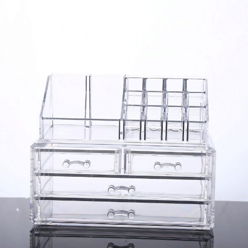 Изображение товара ISMAT Органайзер для косметики S-309 прозрачный, Прозрачный