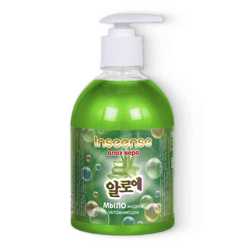 Изображение товара INSEENSE Увлажняющее жидкое мыло Алоэ Вера, 1 шт.