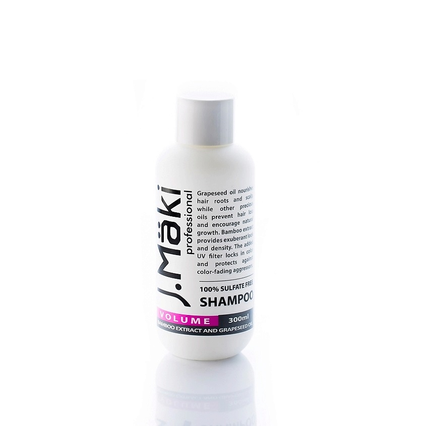 Изображение товара Шампунь для объема J.MÄKI PROFESSIONAL Volume 300 мл для всех типов волос