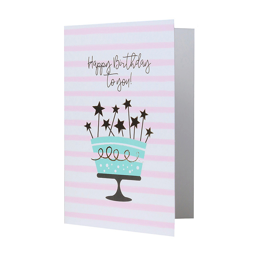 Изображение товара ЛЭТУАЛЬ Открытка «Happy Birthday to you», 1 шт.